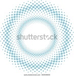 하프톤 점원형 로고벡터 원. 스톡 벡터(로열티 프리) 360038606 | Shutterstock