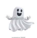 할로윈 귀여운 유령 3d 벡터 렌더링. 스톡 벡터(로열티 프리) 2509043385 | Shutterstock