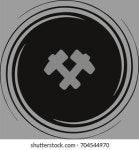 Sword Cross Black 스톡 벡터(로열티 프리) 1018921363 | Shutterstock