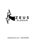 Zeus 로고 디자인 벡터입니다. 신의 제우스 스톡 벡터(로열티 프리) 2283820135 | Shutterstock