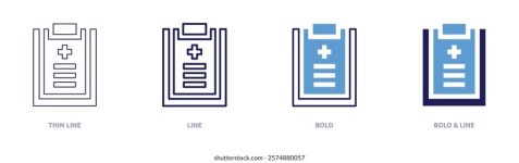 Physician Assistant Icon 4 Different Styles 스톡 벡터(로열티 프리) 2567123083 | Shutterstock