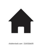 홈 아이콘. 집 기호 단추. 플랫 스톡 벡터(로열티 프리) 1757129273 | Shutterstock