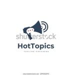 핫 토픽 로고 아이콘 벡터 템플릿 스톡 벡터(로열티 프리) 2395032593 | Shutterstock