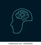 인공 지능 개념에 적합한 아이콘 기호 스톡 벡터(로열티 프리) 2186241891 | Shutterstock