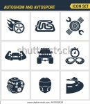 英 아이콘을 통해 괴물 트럭 엔진 스톡 벡터(로열티 프리) 443585824 | Shutterstock