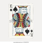 Illustration King Spades Playing Card King 스톡 벡터(로열티 프리) 2574337759 | Shutterstock
