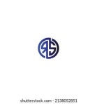 b의 초기 원 로고 스톡 벡터(로열티 프리) 1684138837 | Shutterstock