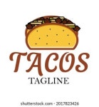 타코 로고 템플릿, 레스토랑 및 카페 스톡 벡터(로열티 프리) 1709903326 | Shutterstock