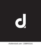 Initial Logo Dj Jd J Inside 스톡 벡터(로열티 프리) 605949680 | Shutterstock