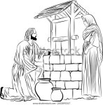 예수 그리스도와 우물가의 여자. 스톡 벡터(로열티 프리) 2552095317 | Shutterstock