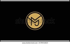 JM, MJ Abstract Letters 로고 Monogram 스톡 벡터(로열티 프리) 2178416823 | Shutterstock