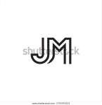 JM 또는 MJ 문자 로고 디자인 스톡 벡터(로열티 프리) 1745545253 | Shutterstock