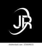 검정 배경에 GR 문자 로고 디자인 스톡 벡터(로열티 프리) 1724249257 | Shutterstock