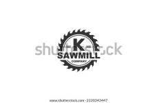 목공회사의 K 로고 소밀 벡터. 브랜드에 스톡 벡터(로열티 프리) 2220343447 | Shutterstock