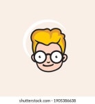 Beard Genty Man 로고 벡터 그림, 스톡 벡터(로열티 프리) 1904068033 | Shutterstock