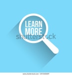 더 많은 단어 돋보기벡터 그림 스톡 벡터(로열티 프리) 1055600684 | Shutterstock
