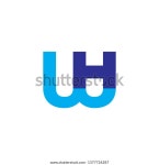 Letter Hw Simple Geometric Line Logo 스톡 벡터(로열티 프리) 1377726287 | Shutterstock