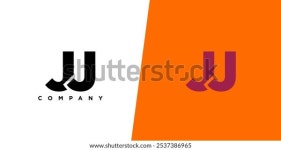 문자 J와 J, JJ 로고 디자인 스톡 벡터(로열티 프리) 2537386965 | Shutterstock