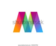 문자 M 색 곱하기 로고 디자인 스톡 벡터(로열티 프리) 544034782 | Shutterstock