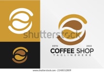 Letter S Coffee Shop 로고 디자인 스톡 벡터(로열티 프리) 2148552809 | Shutterstock