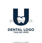 Letter U Dental 로고 디자인 템플릿 스톡 벡터(로열티 프리) 2155858097 | Shutterstock