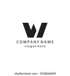 w 로고 문자 wa 기호 브랜드 스톡 벡터(로열티 프리) 2208952449 | Shutterstock