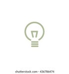 Light Bulb Icon 스톡 벡터(로열티 프리) 461486233 | Shutterstock