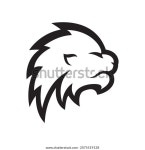사자 로고 이미지 그림 디자인 스톡 벡터(로열티 프리) 2075519128 | Shutterstock
