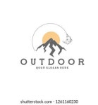 Logo Outdoor 스톡 벡터(로열티 프리) 1261160230 | Shutterstock