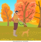 Man Hunting Dog Forest Hobby Leisure 스톡 벡터(로열티 프리) 1451443262 | Shutterstock