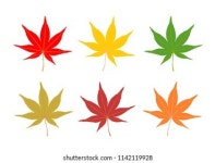 낙엽 스톡 벡터(로열티 프리) 431335300 | Shutterstock