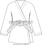 Martial Arts Kimono Jacket Karate Taekwondo 스톡 벡터(로열티 프리) 2588363615 | Shutterstock