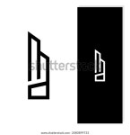 MD 문자, 부동산, 중개인, 미니멀한 고유 스톡 벡터(로열티 프리) 2080899733 | Shutterstock