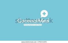 의료 십자 로고. 원격 의료 애플리케이션 스톡 벡터(로열티 프리) 1742111693 | Shutterstock