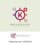Molecule Initial Letter V Logo Design 스톡 벡터(로열티 프리) 691262968 | Shutterstock
