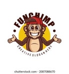 원숭이 마스코트 로고 벡터 동물 벡터 스톡 벡터(로열티 프리) 2087088670 | Shutterstock