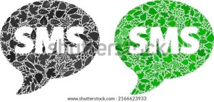 자연의 SMS는 생초잎을 초록색과 자연색으로 색감을 스톡 벡터(로열티 프리) 2166623933 | Shutterstock