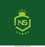 Ns Logo 스톡 벡터(로열티 프리) 678351922 | Shutterstock