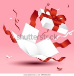 오픈 박스 이미지 사용 계약서 색종이 스톡 벡터(로열티 프리) 2496401353 | Shutterstock