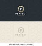 P 편지 로고, 패턴이 있는 아이콘 스톡 벡터(로열티 프리) 573445642 | Shutterstock