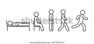 사람들은 다른 자세로, 인간의 다양한 행동이 스톡 벡터(로열티 프리) 2077095517 | Shutterstock