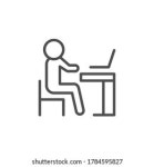 Office Working- Office Working Laptop Vector 스톡 벡터(로열티 프리) 1379441978 | Shutterstock