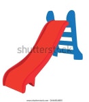 어린이 놀이터 슬라이드. 파크 슬라이드 스톡 벡터(로열티 프리) 2646816805 | Shutterstock