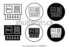 PLC 벡터 아이콘 집합 컬렉션입니다. PLC 스톡 벡터(로열티 프리) 2418838115 | Shutterstock