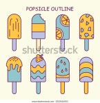 POP아이스크림통영북신점 | POPSICLE - 아이스크림 아이콘 세트 스톡 벡터(로열티 프리) 2533416551 | Shutterstock