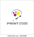 인쇄 스튜디오 로고 디자인 템플릿 스톡 벡터(로열티 프리) 501898927 | Shutterstock