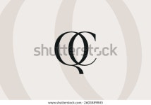 Qc Cq Letter Logo Icon Design 스톡 벡터(로열티 프리) 2603489845 | Shutterstock