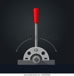 현실적인 금속 레버빈티지 스위치 스톡 벡터(로열티 프리) 630309008 | Shutterstock