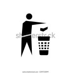 Recycle Sign Icontrash Can 스톡 벡터(로열티 프리) 1204723849 | Shutterstock