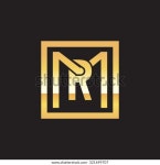 Rm Mr Initial Company Golden Square 스톡 벡터(로열티 프리) 321699707 | Shutterstock